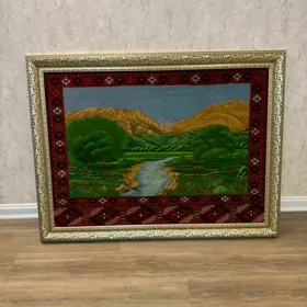 Картина из ковра