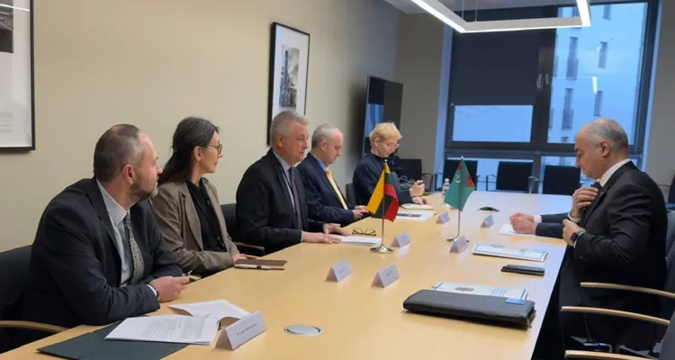 Wilnýusda Türkmenistanyň we Litwanyň daşary işler ministrleriniň orunbasarlarynyň duşuşygy geçirildi