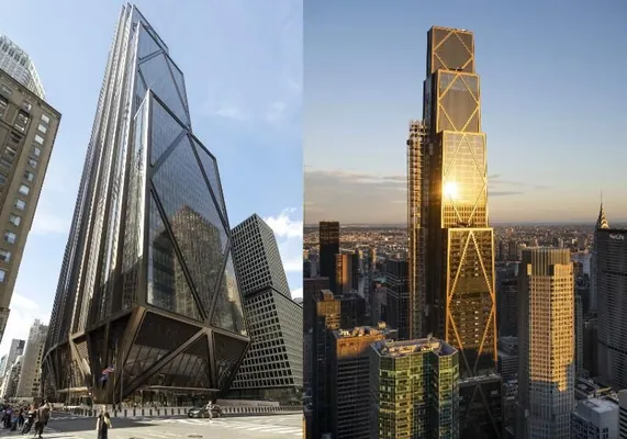 Nýu-Ýorkda täze ýokary tehnologiýaly gökdirän bina ABŞ-nyň iň beýik diňleriniň hataryna goşuldy