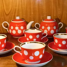 СЕРВИЗЫ СССР/ ПОСУДА ДУЛЕВО.