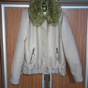 кожаный пиджак