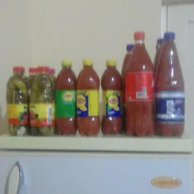 Огурцы томат и перец