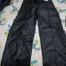 Кожаные брюки