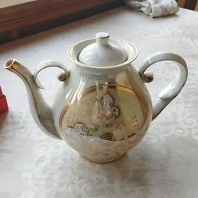 Чайник, заварной - 2 литра, фарфор, СССР.