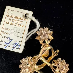 бриллиантовый набор 585