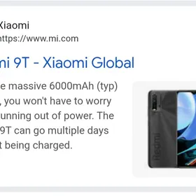 Redmi 9T 4/128lik
