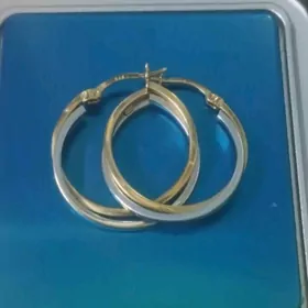 Серги золотые