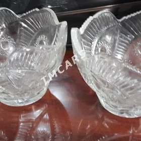 хрустальные вазы  и другие