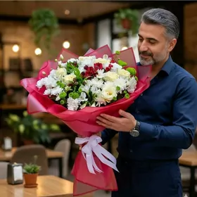 букет цветов gül buket