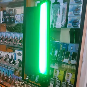 Sýomka üçin Reňkli lampa