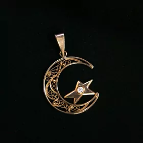 Kulon_кулон-золото-gyzyl