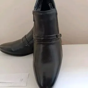 БОТИНКИ КОЖАНЫЕ, ЦИГЕЙКА .