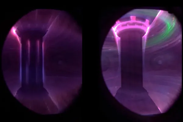 Ученые впервые показали, как выглядит плазма внутри термоядерного реактора