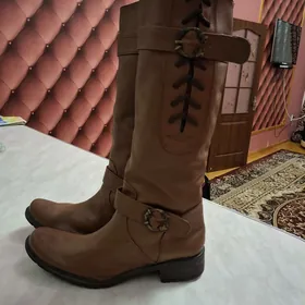 женские кованные сапоги