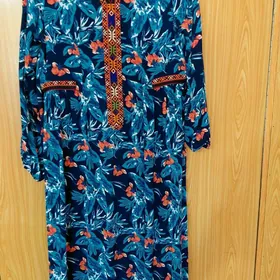 şifon we ştapyl köýnek