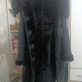 дублёнка длинная натуральная