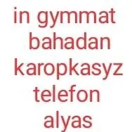 Karopkasyz telefon alyas