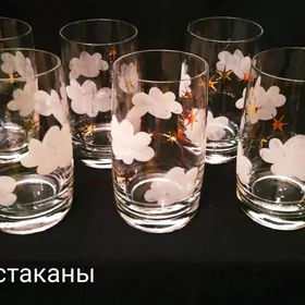 хрусталь, стекло