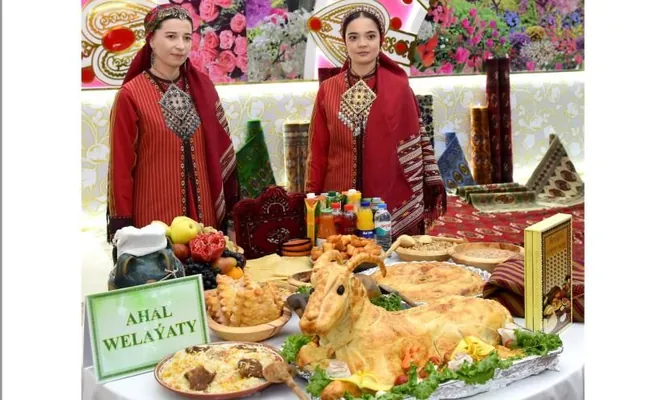 Türkmenistanda bank ulgamynda zähmet çekýän zenanlar arasynda bäsleşigiň jemleýji tapgyry geçirildi