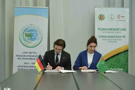 Туркменские и немецкие компании подписали новые соглашения о сотрудничестве