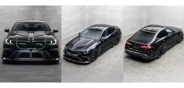 Mansory представила BMW M5 с тремя выхлопными патрубками, карбоном и 838 л.с.