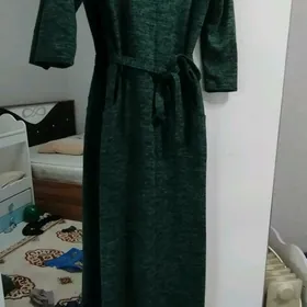 Теплое платье