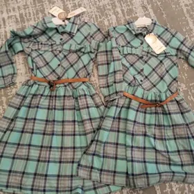 платья теплые 6-7,7-8лет