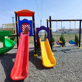 Çaga meydança/детский площадка