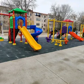 Çaga meydança/детский площадка