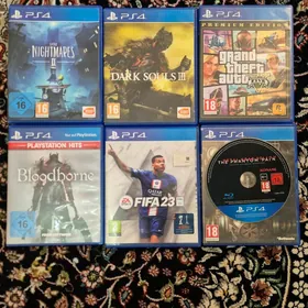 диски на Playstation 4