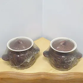 горшочки глиняные