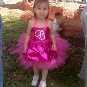 костюм платье  барби