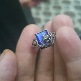 Кольцо серебро