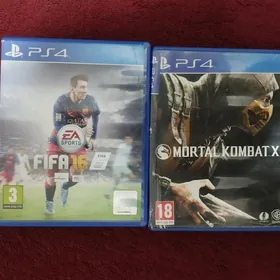 Диски на PS4