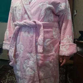 Банный халат женский