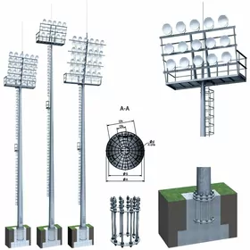 Tarsel Фонарные столбы для ста
