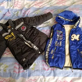 куртка и безрукавка