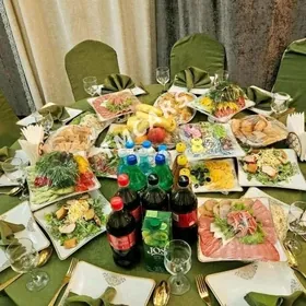 Toy Hyzmatlary Aksiya menyu