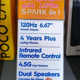 Tecno spark go1 6/64