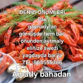 Rak krewetka DEN̈IZ-ÖNÜMLERI