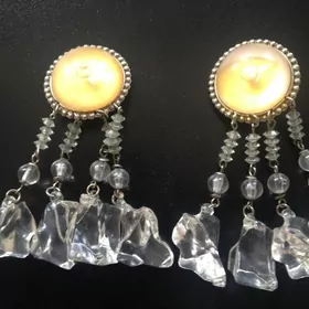 Серьги с подвеской