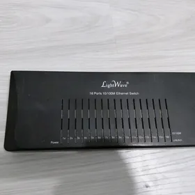 switch 16 portlyk+kabeli