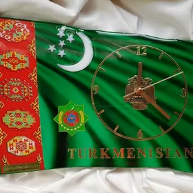 Часы Флаг Туркменистана