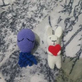 вязаные игрушки