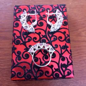 Серебряный комплект