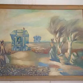 Renkde cekilen kartina