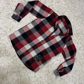 детская утеплённая рубашка