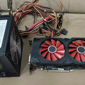 видеокарта+блок питания 700wat