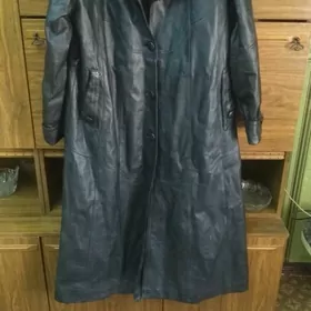 плащ кожанный