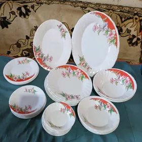 стол набор шомпола стакы банки